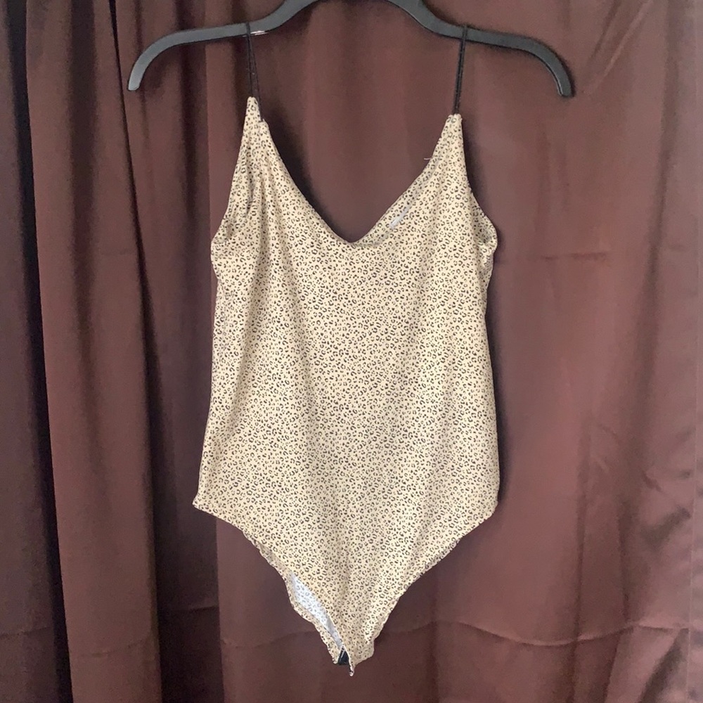 gaze Women’s S Cheetah Print Bodysuit
